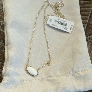 Elegant White Stone Necklace